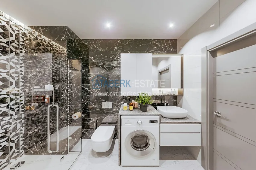 Приобрести Квартиры в рассрочку на начальном этапе строительства – Алания, Демирташ 11 