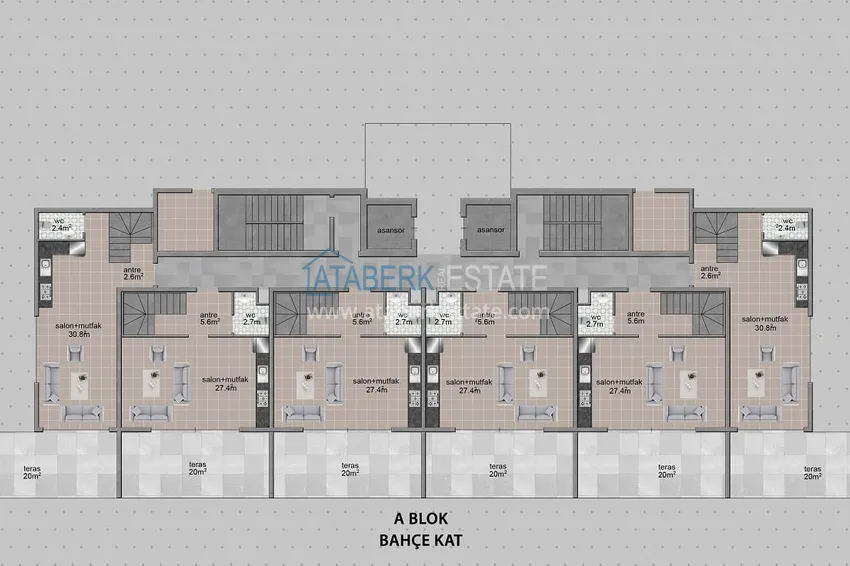 Купить дешево Доступная недвижимость без посредников напрямую от застройщика – Алания, Авсаллар 1 