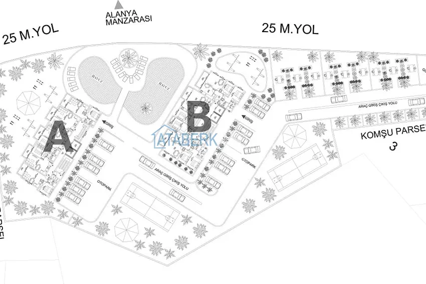 Купить дешево Инвестиционная недвижимость – комплекс семейного типа на этапе строительства в Демирташе  1 