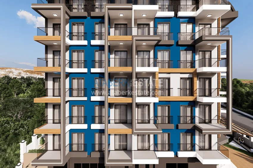 Новый инвестиционный проект резиденции с хорошей инфраструктурой в Газипаше 10 