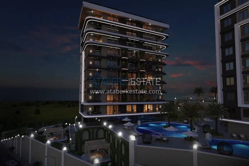 Инвестиционная недвижимость – комплекс семейного типа на этапе строительства в Демирташе  26 