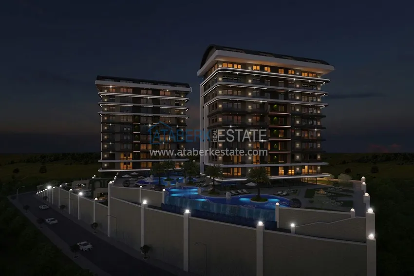 Инвестиционная недвижимость – комплекс семейного типа на этапе строительства в Демирташе  27 