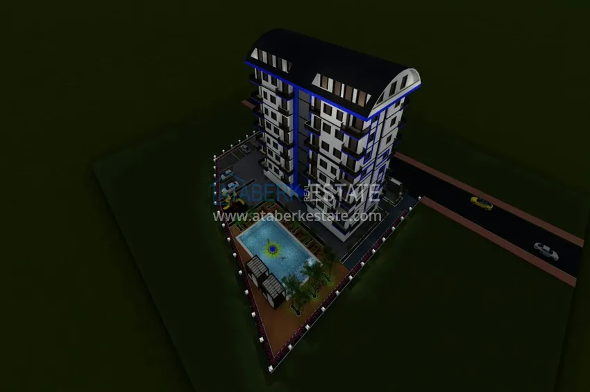 Новый привлекательный проект жилого комплекса в районе Авсаллар 10 