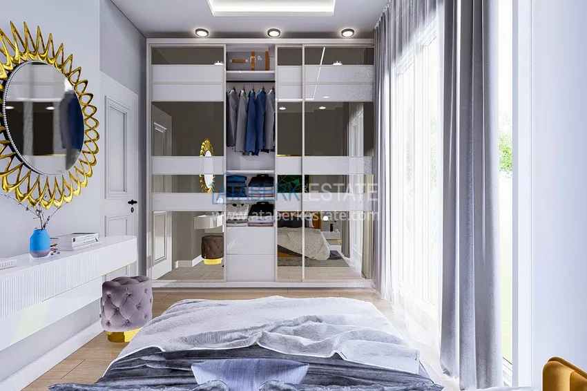 Приобрести Квартиры в строящемся малоэтажном комплексе в Газипаше, район Пазарджи  11 