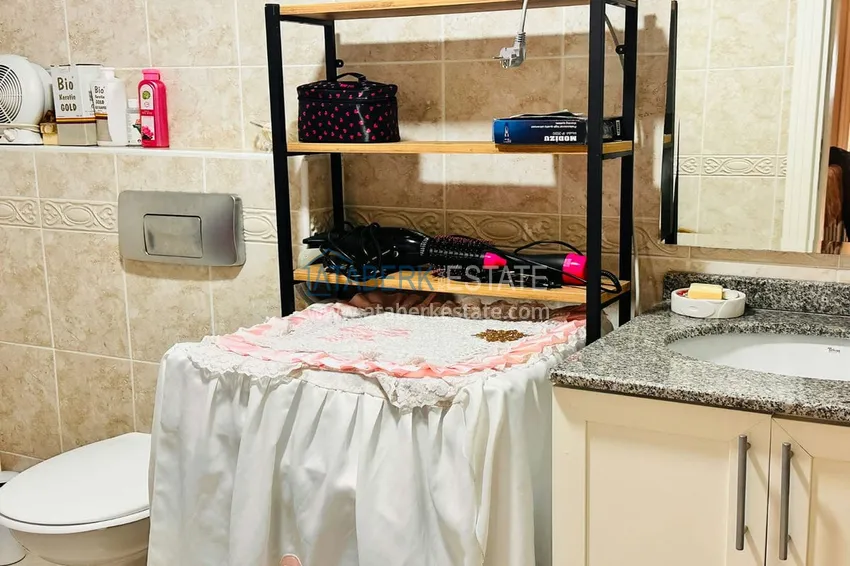 Приобрести Дуплекс 5+1 с мебелью и видом на море, район Джикджилли – Алания 10 