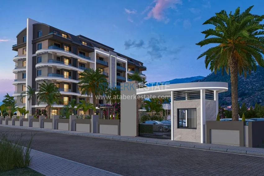 Инвестиционно-привлекательный проект жилого комплекса в Газипаше – 800 метрах от моря 10 