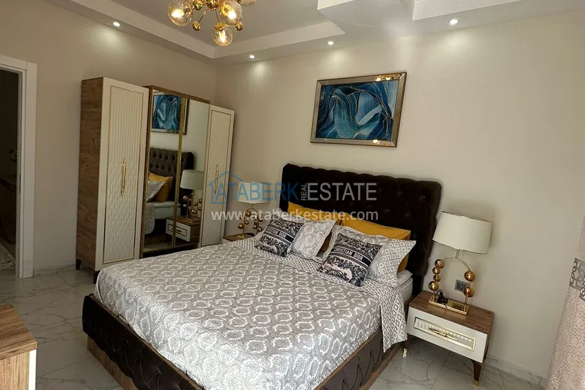 Приобрести Квартира 1+1 с мебелью в жилом комплексе с инфраструктурой, район Оба – Алания 11 