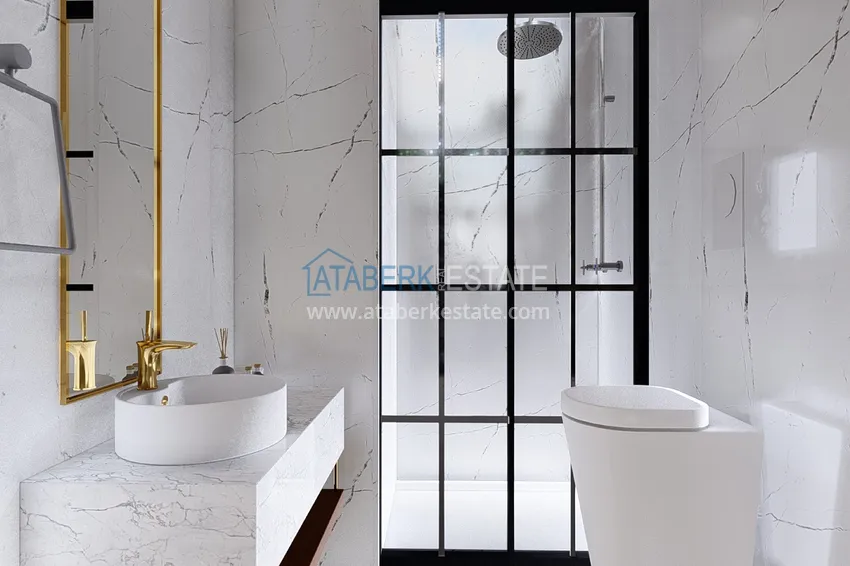 Приобрести Квартиры в строящемся малоэтажном комплексе в Газипаше, район Пазарджи  12 