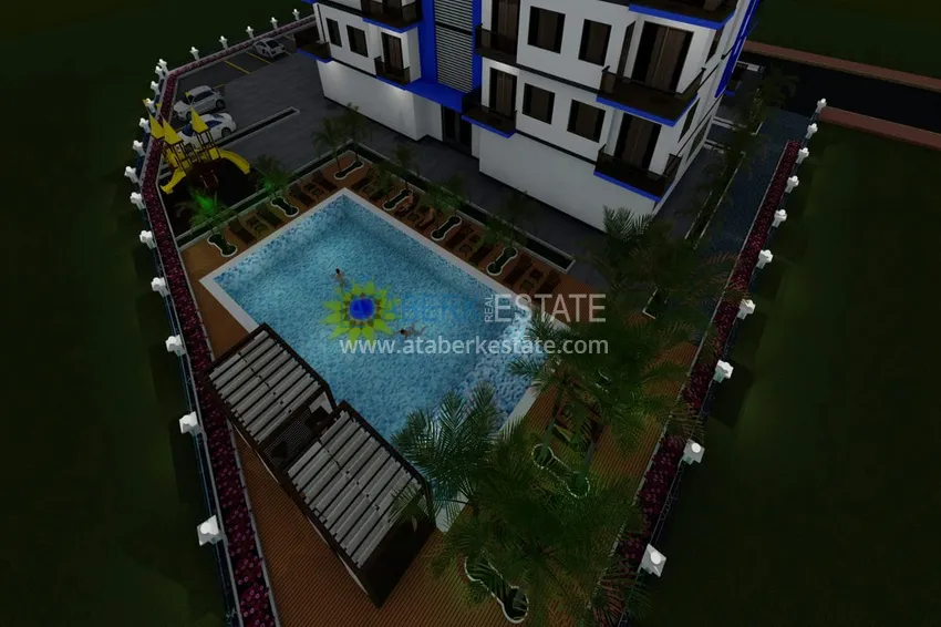 Новый привлекательный проект жилого комплекса в районе Авсаллар 11 