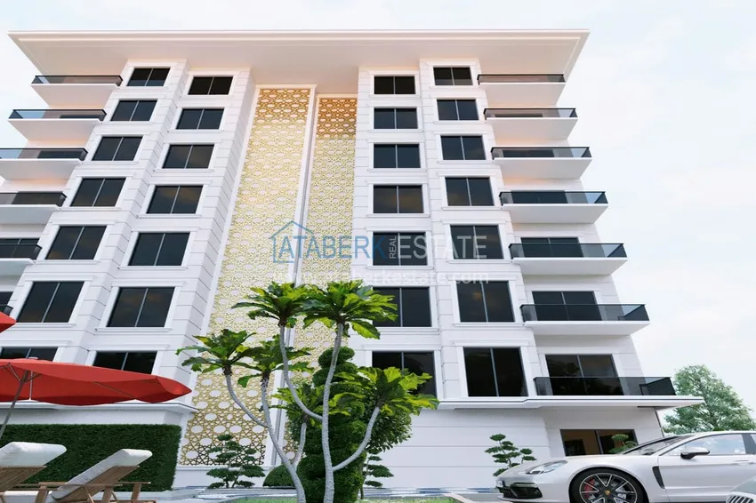 Инвестиционная недвижимость в Авсалларе – квартиры на этапе котлована  13 