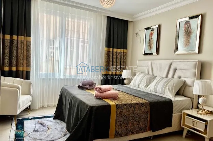 Приобрести Квартира 2+1 с люксовым интерьером – Махмутлар, первая береговая линия 11 