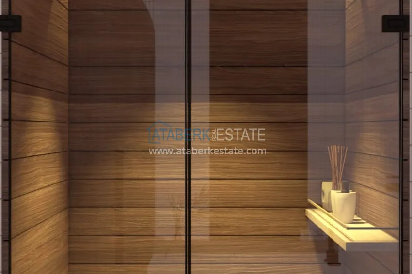 Новый бутик-комплекса на этапе строительства в районе Авсаллар 28