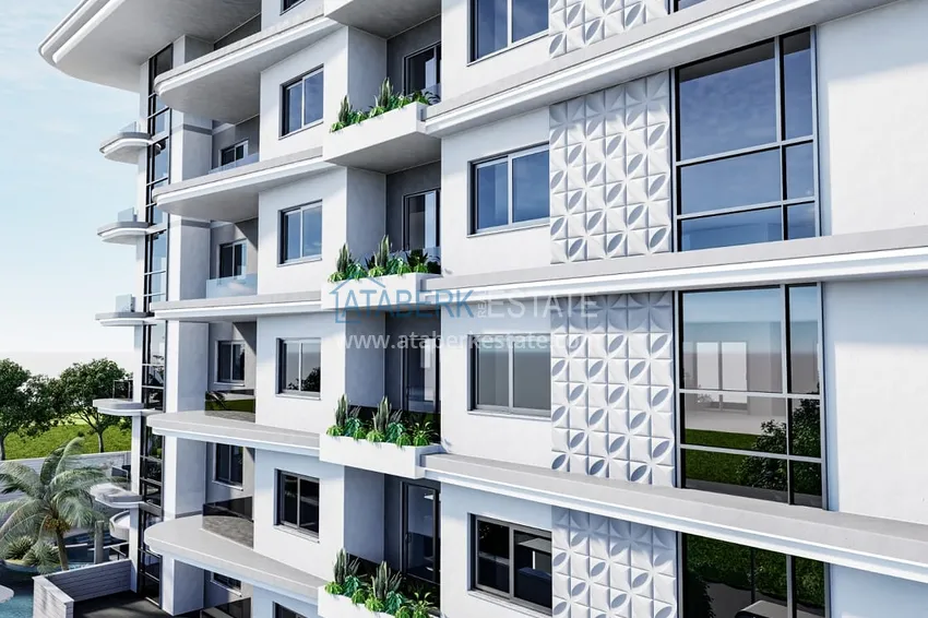 Недвижимость от застройщика – новый проект офф-плана в Газипаше  10 