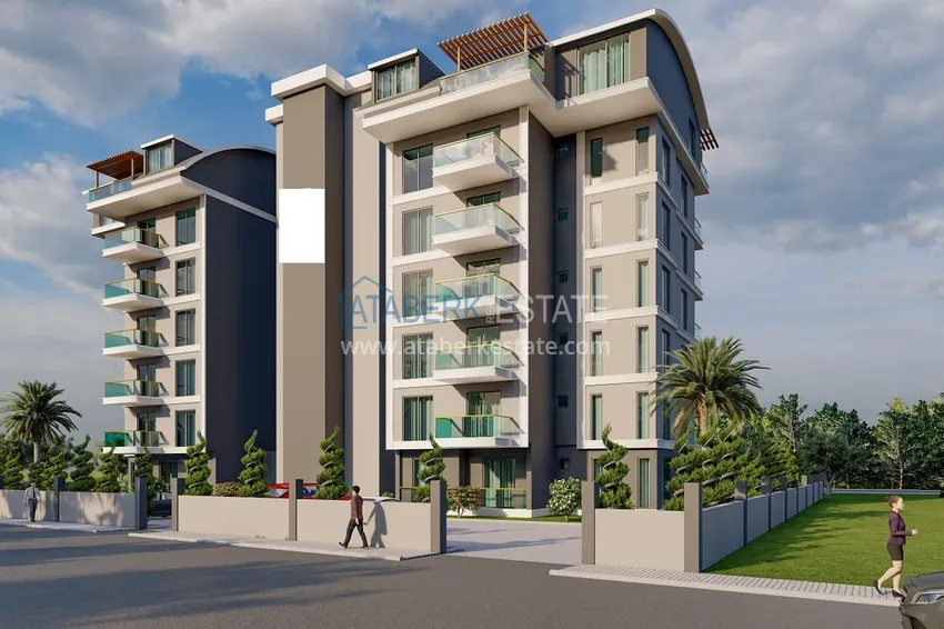 Новый привлекательный проект жилого комплекса в Газипаше! Старт продаж!  11 