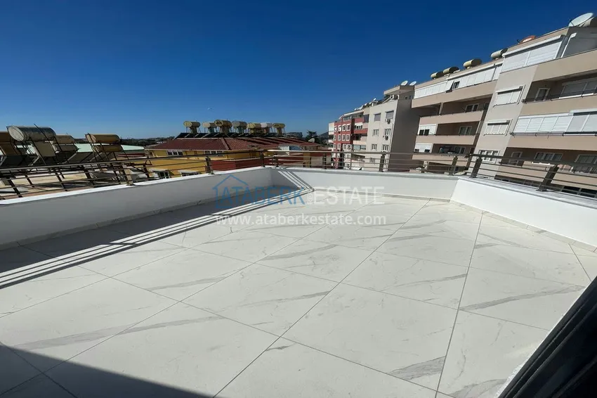 Приобрести Квартира-дуплекс с чистовой отделкой в центре Алании - район пляжа Клеопатра 11