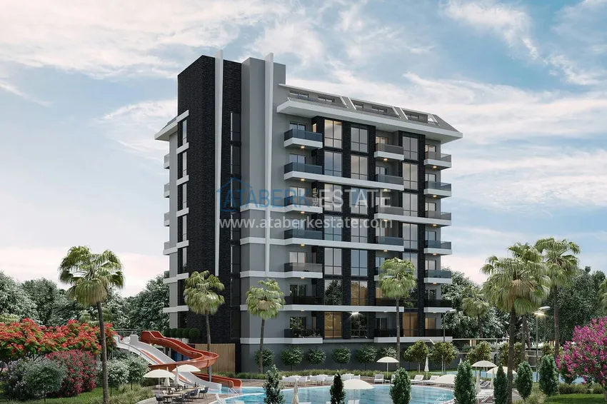 Новый инвестиционный проект жилого комплекса в Алании – район Паяллар  11 