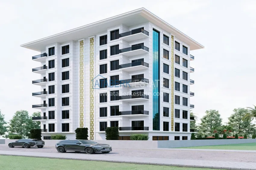 Инвестиционная недвижимость в Авсалларе – квартиры на этапе котлована  14 