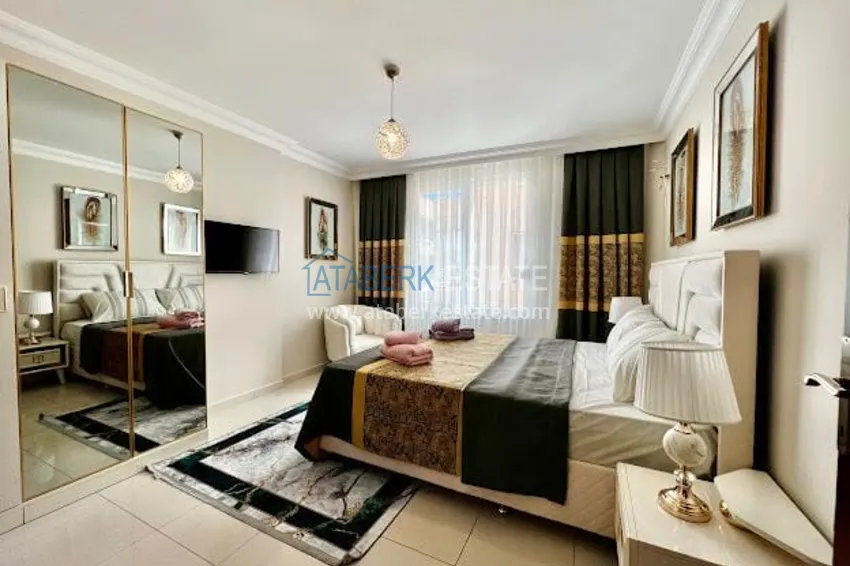 Приобрести Квартира 2+1 с люксовым интерьером – Махмутлар, первая береговая линия 12 