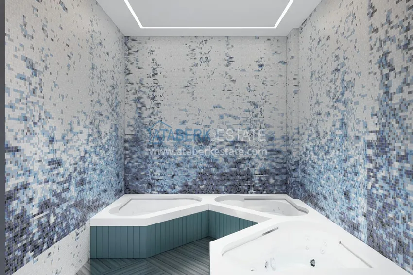 Новый бутик-комплекса на этапе строительства в районе Авсаллар 29