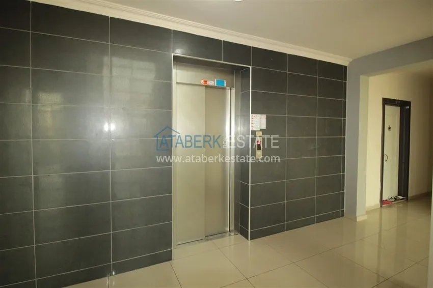 Квартира 1+1 с видом на горы и застеклённым балконом в резиденции премиум-класса в районе Джикджилли, Алания 13 