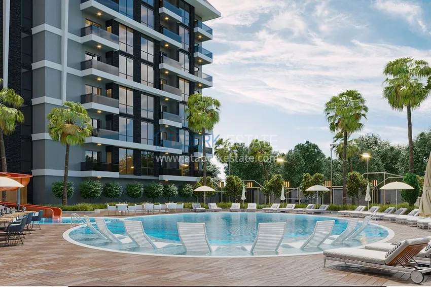 Новый инвестиционный проект жилого комплекса в Алании – район Паяллар  12 