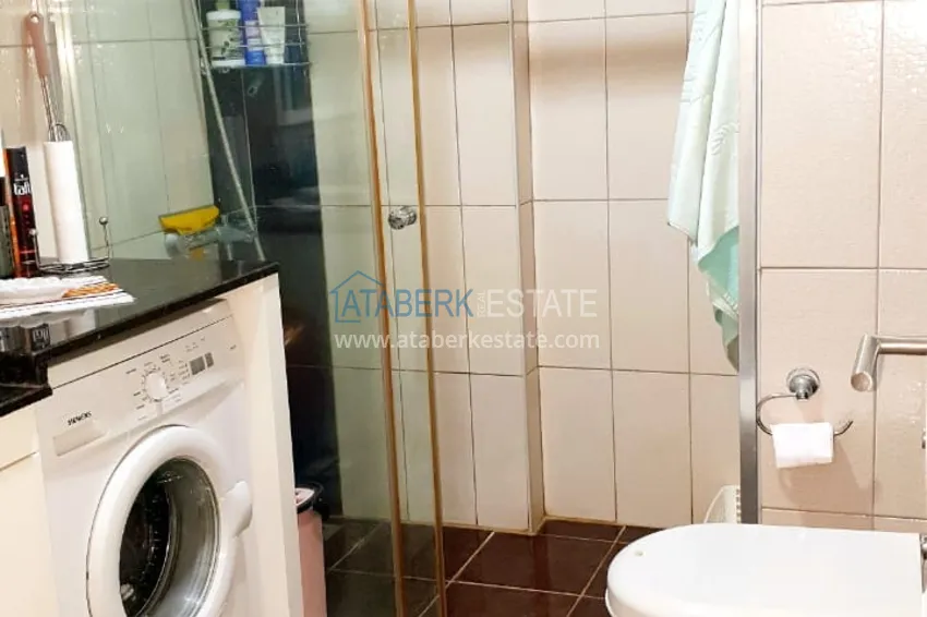 Приобрести Квартира 1+1 с видом на горы и застеклённым балконом в резиденции премиум-класса в районе Джикджилли, Алания 12 