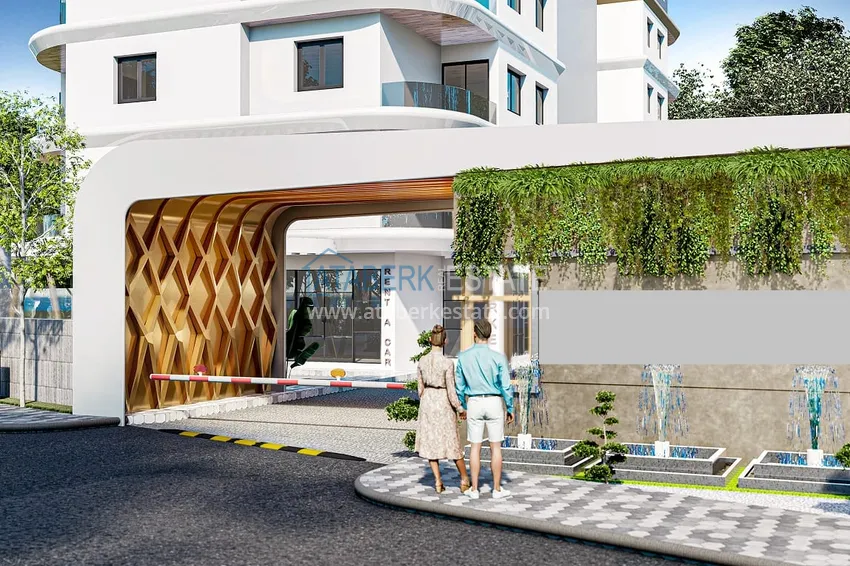 Новый инвестиционный проект резиденции в сегменте комфорт – Алания, Авсаллар 14