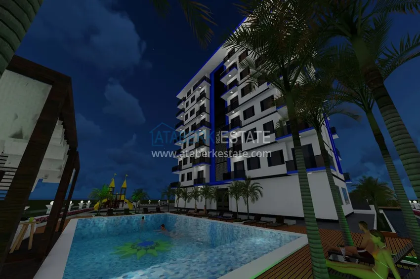 Новый привлекательный проект жилого комплекса в районе Авсаллар 13 