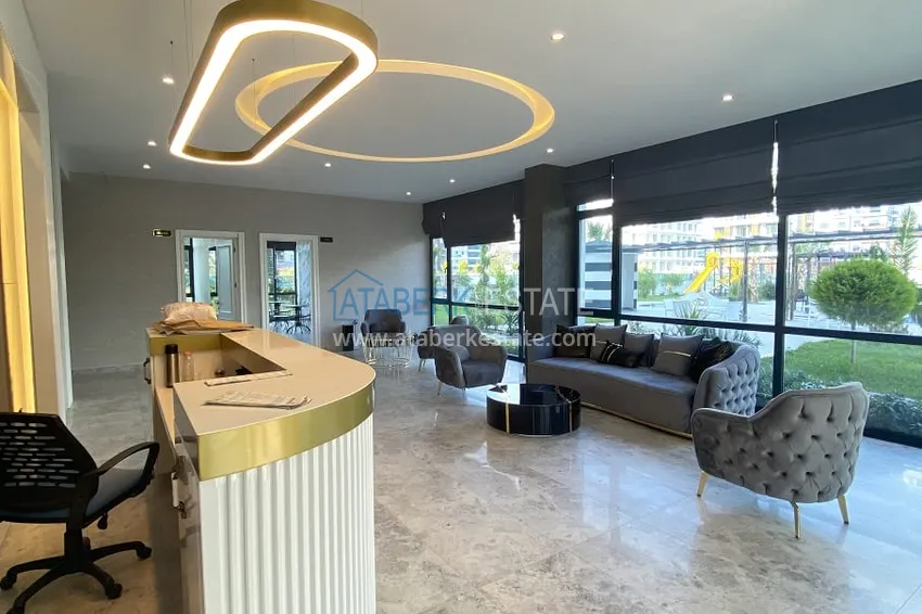 Квартира с новой мебелью и качественной чистовой отделкой в районе Кестель на первой береговой 12 