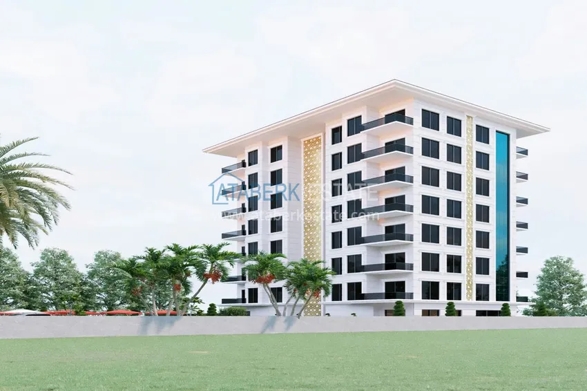 Инвестиционная недвижимость в Авсалларе – квартиры на этапе котлована  15 