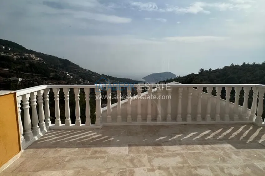 Приобрести Меблированная вилла с видовыми характеристиками в районе Бекташ Алания 16 