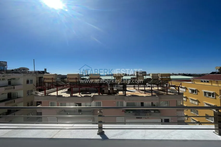 Приобрести Квартира-дуплекс с чистовой отделкой в центре Алании - район пляжа Клеопатра 13