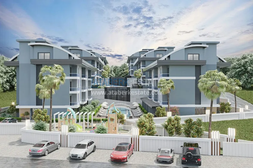 Страт продаж! Инвестиционная недвижимость напрямую от застройщика в районе Авсаллар  13 