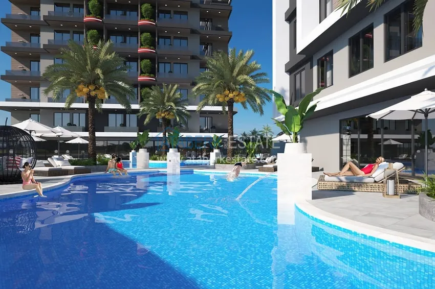 Инвестиционная недвижимость – комплекс семейного типа на этапе строительства в Демирташе  13 