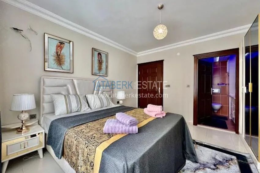 Приобрести Квартира 2+1 с люксовым интерьером – Махмутлар, первая береговая линия 13 