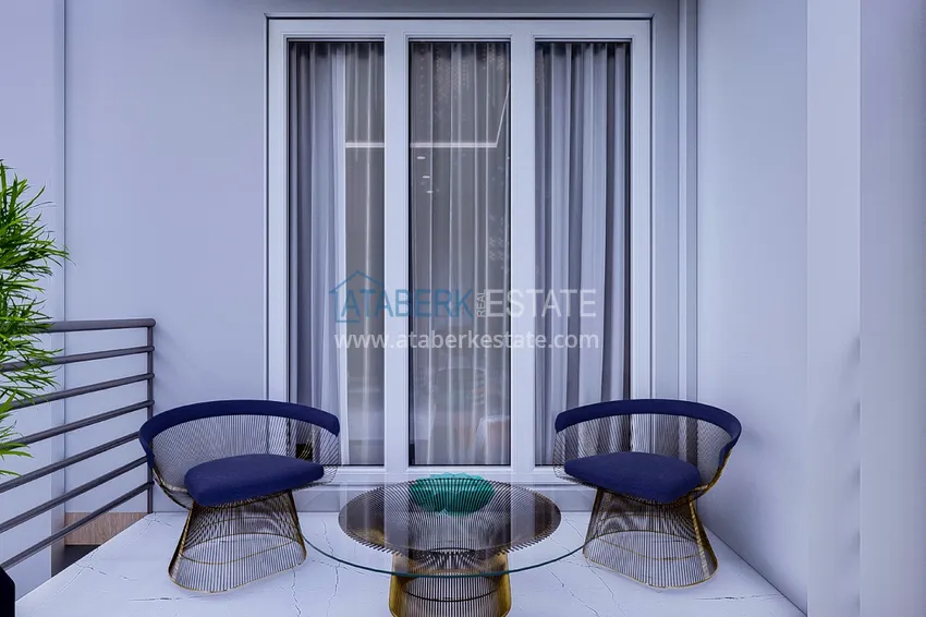 Приобрести Квартиры в строящемся малоэтажном комплексе в Газипаше, район Пазарджи  15 