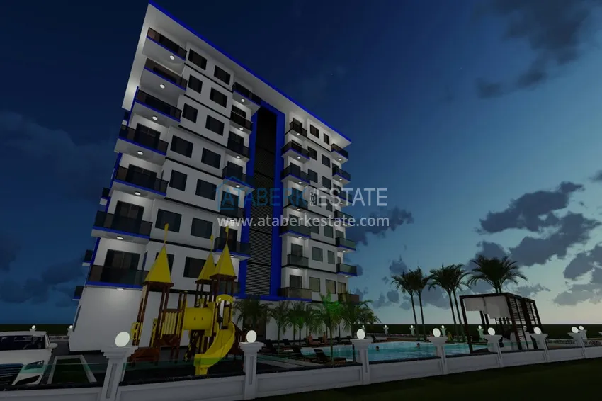 Новый привлекательный проект жилого комплекса в районе Авсаллар 14 