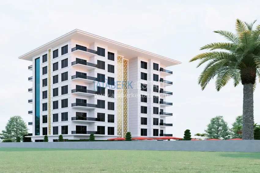 Инвестиционная недвижимость в Авсалларе – квартиры на этапе котлована  16 