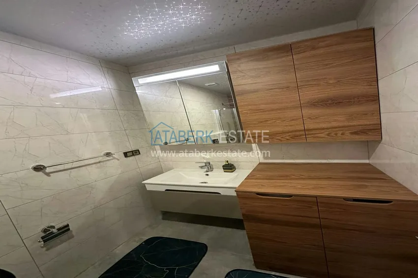 Приобрести Квартира 1+1 с новой мебелью, видом на море и горы, Махмутлар – Алания 17 