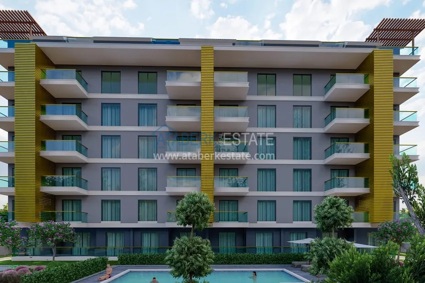 Новый привлекательный проект жилого комплекса в Газипаше! Старт продаж!  14 