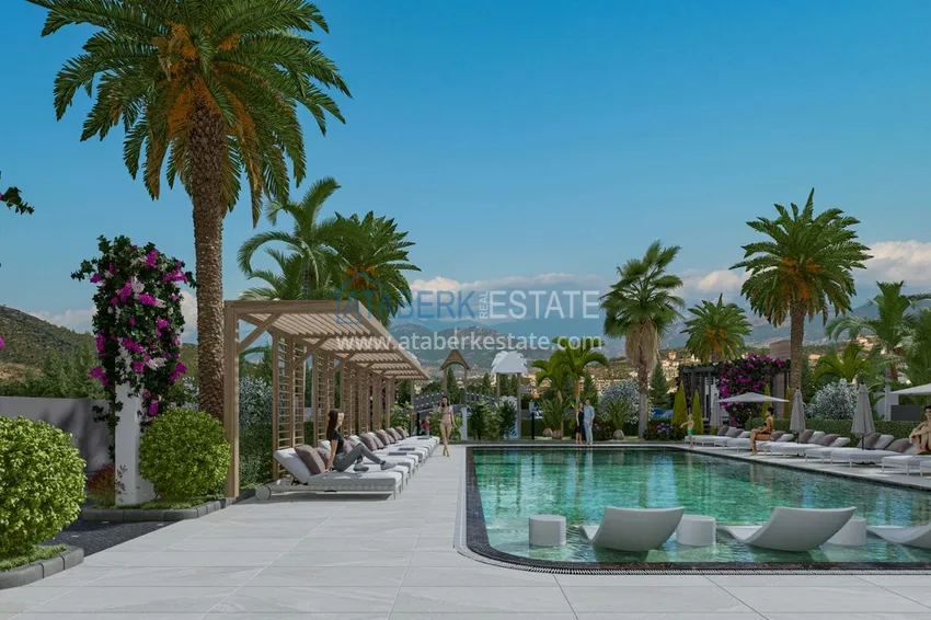 Инвестиционно-привлекательный проект жилого комплекса в Газипаше – 800 метрах от моря 14 