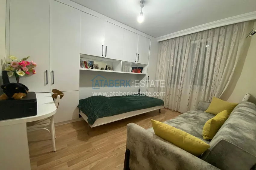 Приобрести Четырехкомнатная квартира с мебелью в Алании - район Тосмур 14 