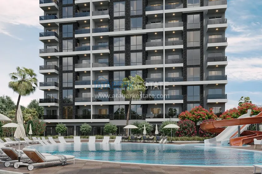 Новый инвестиционный проект жилого комплекса в Алании – район Паяллар  14 