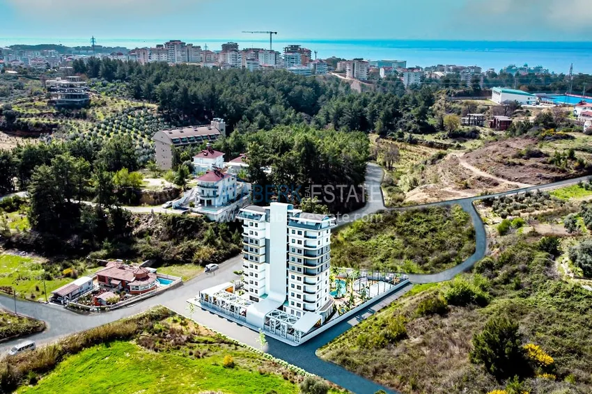Новый инвестиционный проект резиденции в сегменте комфорт – Алания, Авсаллар 17