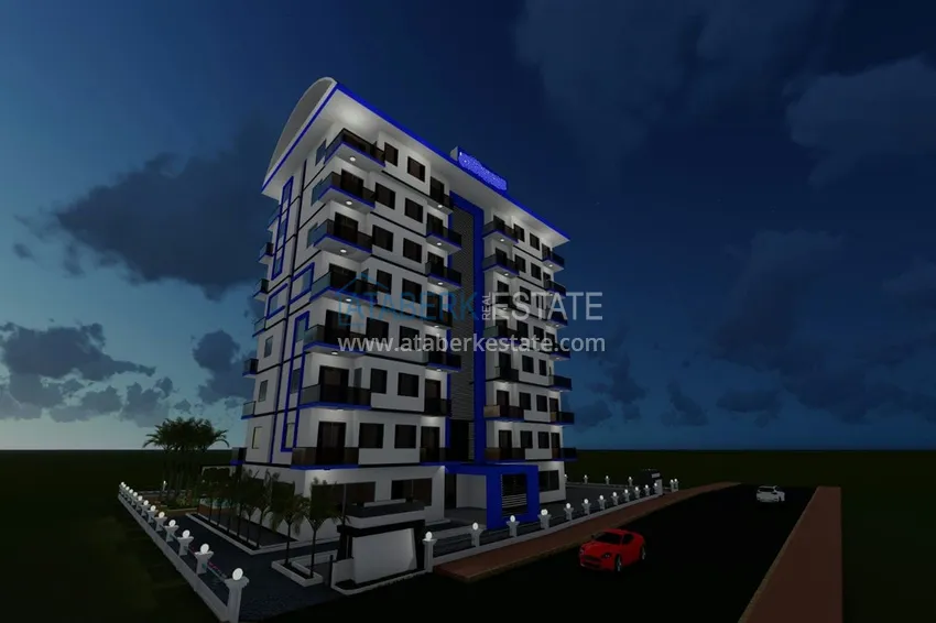 Новый привлекательный проект жилого комплекса в районе Авсаллар 15 