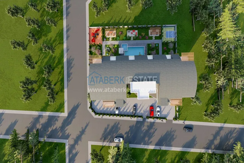 Новый привлекательный проект жилого комплекса в Газипаше! Старт продаж!  15 