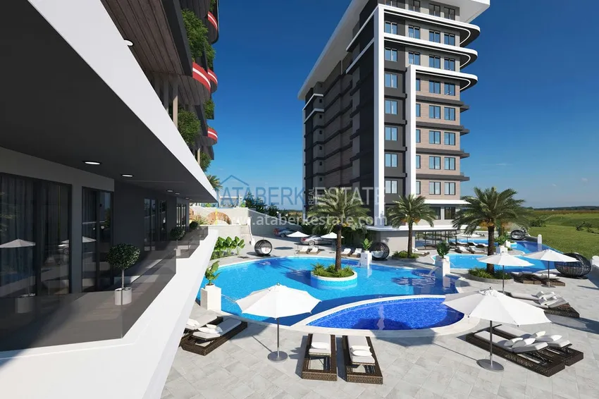 Инвестиционная недвижимость – комплекс семейного типа на этапе строительства в Демирташе  15 