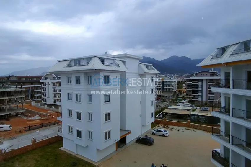 Приобрести Пентхаус-дуплекс с двумя спальнями и застекленным балконом в районе Оба, Алания 15 