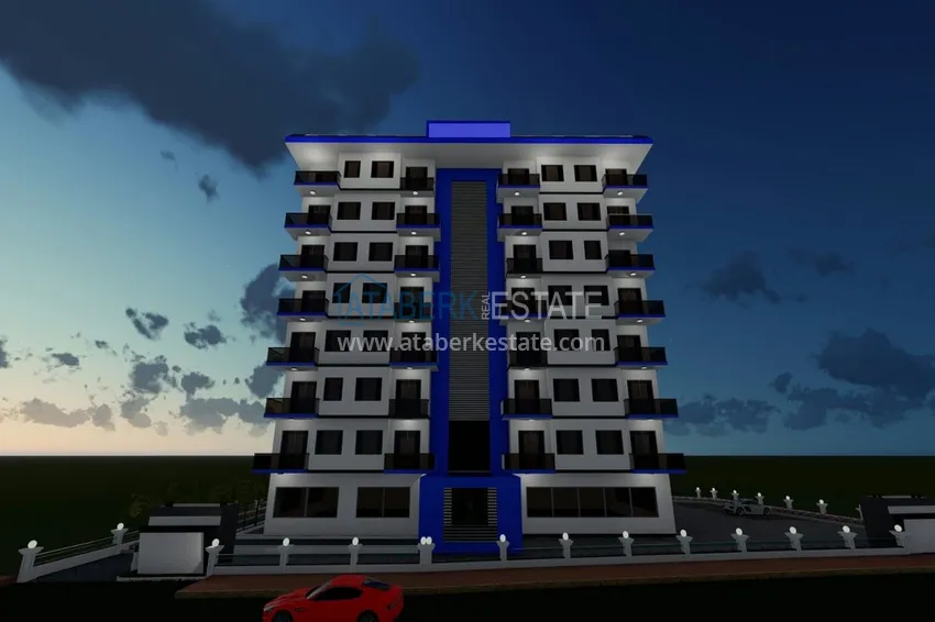 Новый привлекательный проект жилого комплекса в районе Авсаллар 16 