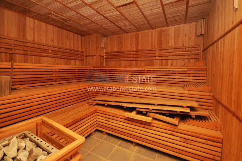 Дуплекс 5+1 с мебелью и видом на море, район Джикджилли – Алания 17 